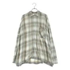 REMI RELIEF / レミレリーフ | レーヨン チェック シャツ | F | ベージュ | レディース