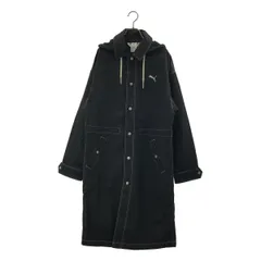 PUMA / プーマ | ×Ami / ナイロン フード コート | XS | ブラック | メンズ
