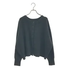 【美品】  Curensology / カレンソロジー | ウール カシミヤ 2way PO ニット カーディガン | F | ブラック | レディース