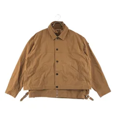 【新品】  PHINGERIN / フィンガリン | 2026SS | TWILL DOUBLE JACKET 2Way ツイル ダブル レイヤード ジャケット | XL | ライトブラウン | メンズ