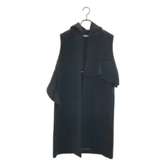 yori ロングジレコート yori ウールチェックロングジレコート ヨリ - メルカリ