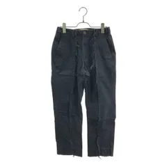 DIOGUARDI / ディオグァルディ | 2025AW | Re.Touched Trousers コットンチノ 再構築 トラウザー パンツ | S | ネイビー | メンズ