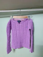 ポロラルフローレン キッズ ケーブル編み ニット 5Y