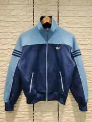 70s adidas アディダス トラックジャケット デサント製 トレフォイル 西ドイツタグ