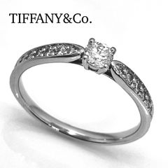 Tiffany 750(18K)ビーンダイヤリング9号 - メルカリ