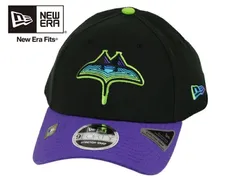 NEWERA ニューエラ 9FORTY TAMPA BAY RAYS STRETCH CAP BLACK/PURPLE 940 タンパ ベイ レイズ ストレッチキャップ ブラック/パープル 22746