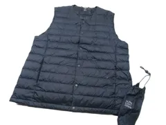 (K0123008)　UNIQLO　ユニクロ　ULTRA LIGHT DOWN　ウルトラライトダウンベスト　ネイビー　XL　コンパクト　収納袋付き