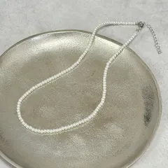 期間限定値下げ　ベビーパール ネックレス パール ネックレス 3ミリ 小粒 3mm 華奢 アクセサリー レディース 普段使い 通勤 通学