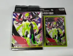 ポケモンカードゲーム　メガジガルデ　デッキシールド　デッキケース　2個セット