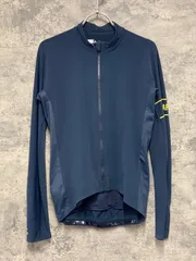 JU974 ラファ Rapha PRO TEAM LONG SLEEVE THERMAL JERSEY 長袖 サイクルジャージ 濃紺 M 裏起毛