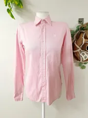 ラルフローレン オックスフォードシャツ 90 ピンク KARA