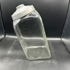 濱乙女【味付け海苔】の古いガラス瓶◇駄菓子瓶◇古ガラス◇レトロ