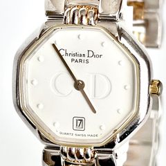 稼働】Christian Dior 48-133 オクタゴン CDコンビカラー - メルカリ