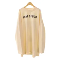 エフオージー フィアオブゴッド FOG FEAR OF GOD 24AW Thunderbird Long Sleeve Tee Tシャツ 長袖 ロンT プリント L アイボリー ☆AA★