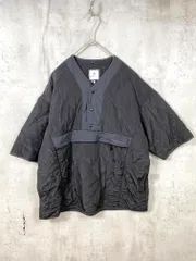 niko and... ニコアンド NUMERALS N206MA00TO 定価11000円 キルト半袖 ジャケット sizeM/黒  ■■メンズ