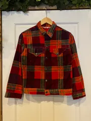 70s 70年代 Levi‘s トラッカージャケット 70505 コーデュロイ チェック