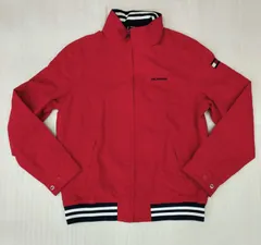 【D33453】TOMMY HILFIGER ナイロンジャケット S/P レッド