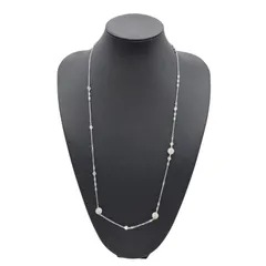 【中古品】SWAROVSKI スワロフスキー CRYSTAL LONG NECKLACE クリスタル ロング ネックレス アクセサリー 【192-260123-as-04-izu】