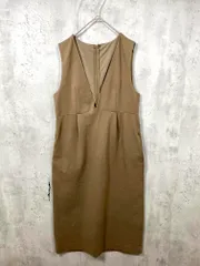 URBAN RESEARCH ROSSO アーバンリサーチロッソ RA17-26F005 ポンチジャンパースカート ワンピース size36/茶  ■■レディース