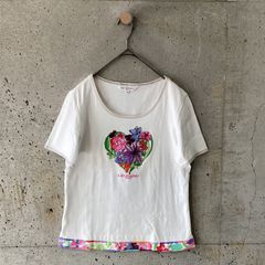 極美品】ヴィヴィアンウエストウッドレッドレーベル オーブ 花柄 T