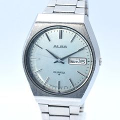 ⭐️美品ビンテージ セイコーアルバ（ALBA）のチタン製型番 VX42-0AE0 