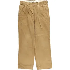 古着 エルエルビーン L.L.Bean ツータック コーデュロイパンツ メンズw32相当 ジッパーフライ/eaa608443