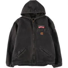 古着 カーハート Carhartt シエラジャケット 中綿入り ダックフルジップパーカー メンズXL相当/eaa459123