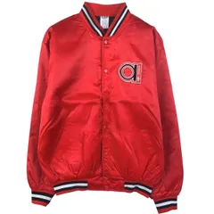 古着 80~90年代 アディダス adidas トレフォイルロゴ バックロゴ 中綿入り ナイロンスタジャン アワードジャケット/eaa609152