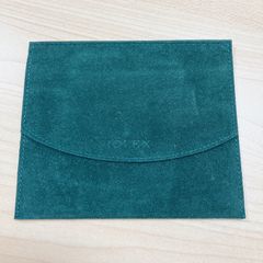 純正】ROLEX ロレックス 時計用 携帯ケース ポーチ グリーン - メルカリ