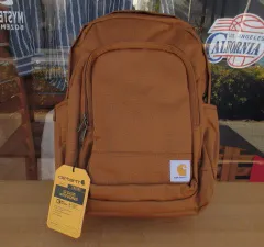 特価（新入荷）US企画！USAより入荷！アメリカ企画・ワークライン！普段使いに最適なワーク感溢れるカーハートのバッグシリーズ！CARHARTT（USA）CLASSIC・BACKPACK（カーハートブラウン）
