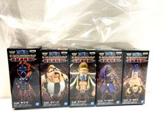 [다카마쓰 43-0052] [미개봉] ONEPIECE 월드 콜렉터블 피규어 - 백수 해적단 1-5체 세트 [60 사이즈]