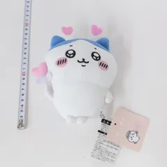 【★加古川物流】中古 ちいかわ ハチワレ ぽてたま ぬいぐるみ ハート【722】