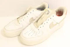 【中古】 NIKE メンズスニーカー 27cm WMNS AIR FORCE 1 VANDALIZED NIKE 27cm 白 ホワイト 青 ブルー 赤 レッド