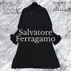 美品】サルヴァトーレ フェラガモ トレンチコート サイズ40 - メルカリ