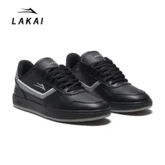 【新品】Lakai Terrace Leather Skate Shoes - Black/Black【30% off】のサムネイル