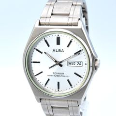 SEIKO ALBA 7N43-0BA0 シャンパンゴールドダイヤル メンズ - メルカリ