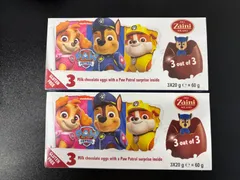 パウ・パトロール　チョコレートエッグ2箱セット