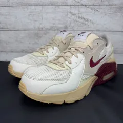 Nike Women's Air Max Excie ナイキ ウィメンズ エアマックス エクシー ホワイト ボルドー 白 あずき 23.5cm FB8940-133 L11453