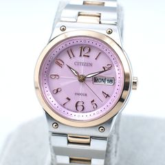 ソーラー稼働品】CITIZEN シチズン 海外モデル ソーラー ピンク 希少品 