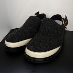 箱・保存袋付】MARNI マルニ フスベット サンダル アイボリー サイズ36