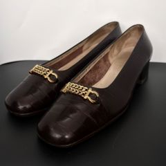 サルヴァトーレフェラガモ Salvatore Ferragamo パンプス ガンチーニ