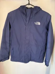 【USED】THE NORTH FACE HYVENTシリーズ ジュニア ネイビー マウンテンパーカー M