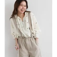 JOURNAL STANDARD Relume フラワーエンブロイダリーブラウス
