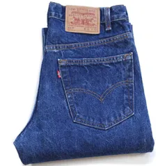 90s USA製 Levi'sリーバイス 517 デニムパンツ W32 L32★111 ブーツカット フレア オールド ビンテージ ジーンズ 濃紺