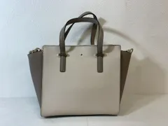 12923-014★Kate spade/ケイトスペード /ハンドバッグ/ ショルダーバッグ /2WAY /バイカラー /アイボリー /グレージュ /レディース★