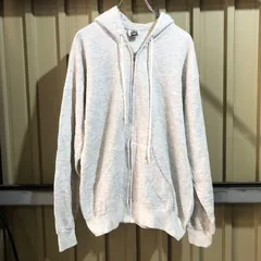 1591 Lee ジップアップパーカー グレー L リー スウェット 無地 USA製 90s 古着卸 アメリカ仕入