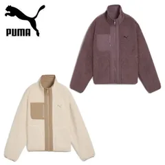 お勧め品 プーマ PUMA レディース リバーシブル ハイブリッド シェルパ ジャケット 691089 通気性 フルジッパー