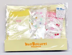 【正規品】ミキハウス ホットビスケッツ　ソックスパック　74-9630-386 ピンク 13-15cm　新品