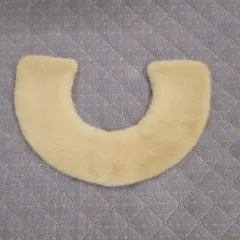 アイボリーファー ネックウォーマー マフラー