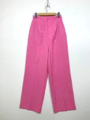 SENSE OF PLACE センスオブプレイス アーバンリサーチ AA25-24B リネンライクハイウエストワイド パンツ sizeTALL/ピンク ■■レディース